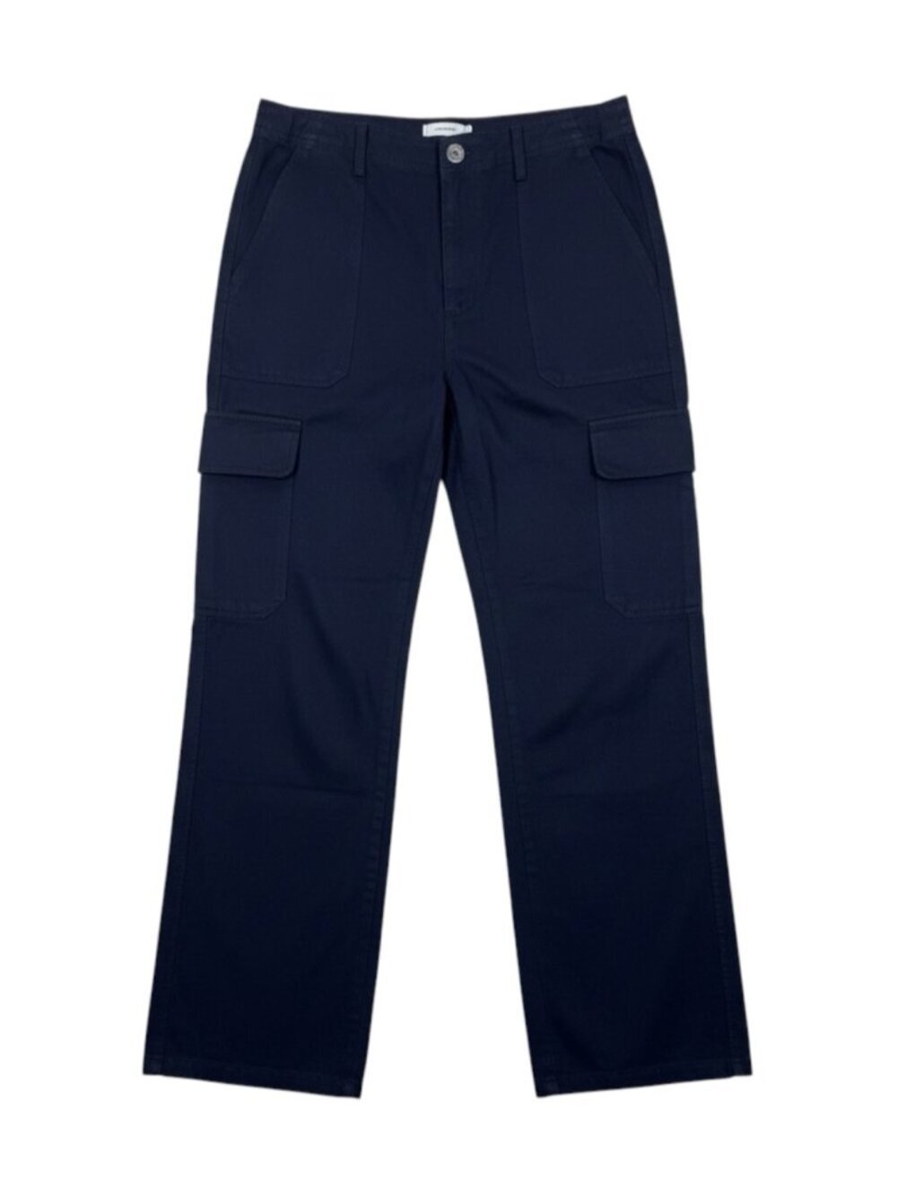 Zara Black Cargo Pants Straight Leg Utility Women’s US 8